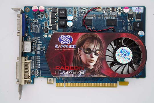 蓝宝石SAPPHIRE HD4670 1GB 显示卡（ATI Radeon HD4670芯片）